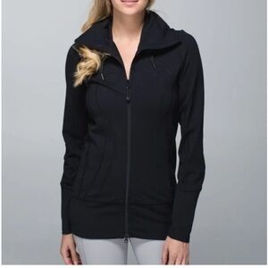 Lululemon Athletica Charcoal Full-Zip Hoodie